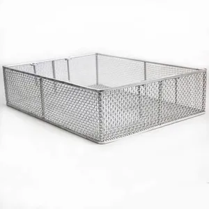 50 100 150 200 300 500 Micron 304 Stainless Steel Woven Wire Mesh Screen Cylinder Filter Tube thumbnail-1