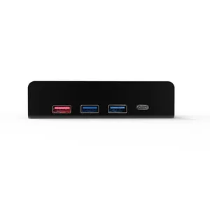 AOTECH High-quality Aluminum Alloy USB Hub 4 Ports, 4 X USB 3.0 Hub, USB Splitter for Laptop USB Extender thumbnail-4