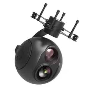 Adjustable Three Axis Dual Light Pod View Positioning TZ130 Thermal Imaging Infrared Camera UAV Camera thumbnail-2