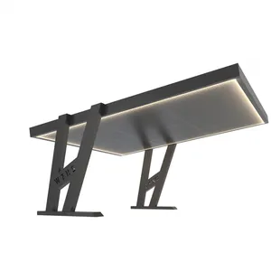 Wanze Energy EV Charging Solar Carport System - Modular Design, OEM/ODM Support, Waterproof & High Wind Resistance thumbnail-1