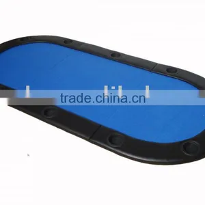Padded Folding Poker Table Top thumbnail-1