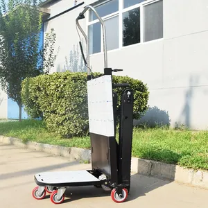 Electric Folding Hand Climbing Liftkar Stair Climber Lifting Trolley for Stair thumbnail-4