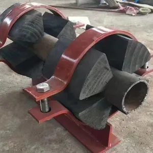 Long Heat Transmission Network Steam Overhead Sliding Vermiculite Insulation Pipe Support thumbnail-2