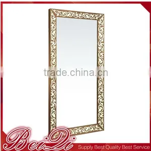Excellent Quality Hair Salon Mirror Station Makeup & Hair Cutting Salon Mirror Table European Style Salon Mirror thumbnail-1
