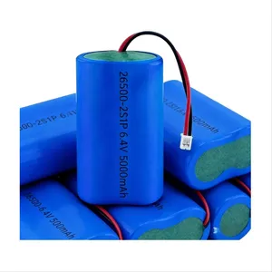 ZonYou Customized 26650 Cylindrical Cell 2S1P 7.4V 5Ah Lithium-Ion Battery Pack With 500 Cycles Life for Voice Recorder Digital Photo Frame Fan thumbnail-2