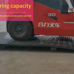 HDPE Heavy Duty Road Plate Construction Temporary Access Mat thumbnail-4