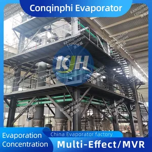 Automatic Industrial Evaporator With 1000L/h Evaporation Capacity and CE Standard Compliant Design thumbnail-5