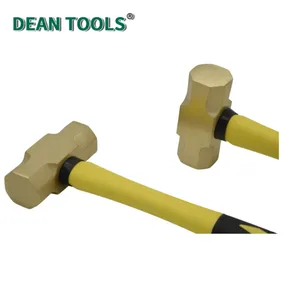 Non-Sparking Sledge Hammer,Heavy Duty Sledge Hammer Design,Anti-Slip Grip,Industrial Striking Tool thumbnail-3