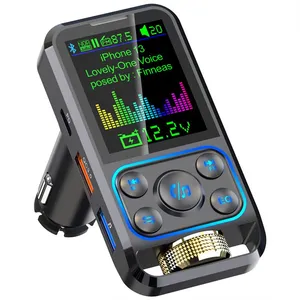 OEMBC83 Bluetooth Car Charger With Dual Audio Tramission Support EQ Sound thumbnail-3
