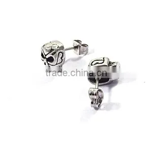 Fashion Earring Designs New Model Earrings Skull Punk Earrings thumbnail-4