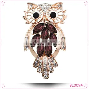 South Korea Style Retro Fashion Lady High-grade Imitation Opal Brooch thumbnail-1