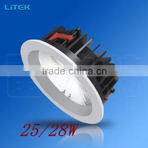 2014 Shenzhen Factory 28W High Luminance COB LED Downlight China Led Down Lights thumbnail-1
