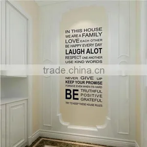 2016 Home Decor Words Vinyl Sticker Wholesale Custom Wall Sticker thumbnail-4