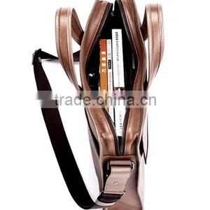 2014 Famous Brand Custom Mens Leather Messenger Bag Laptop Briefcase Wholesale Handbag China thumbnail-2