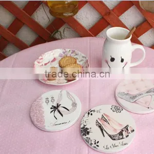 Russia Porcelain Doll Shape Ceramic Coaster thumbnail-4