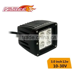 Portable 12w 12v Led Flood Work Light for Motocycle Driving thumbnail-1