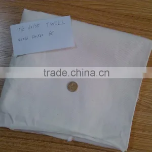 T/C 65/35 TWILL 20*16 120*60 63" Fabric Supplier thumbnail-1
