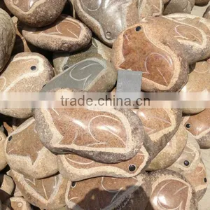 Natural Small Stone Animal Owl Carving thumbnail-1