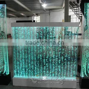 CE Certificate Led Organic Glass Bubble Water Wall thumbnail-6