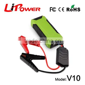 High Quality CE FCC ROHS OEM Mini Emergency Portable Jump Starter With Smart Booster Cable thumbnail-2