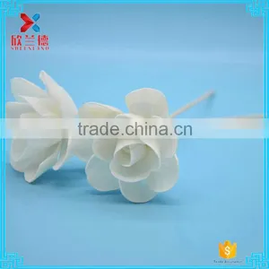Open Rose Natural White Colored Sola Flower Fragrance Diffuser thumbnail-2