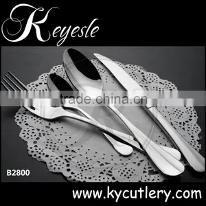 18/10 Stainless Steel Flatware, Spoon Fork Knife, Inox Cutlery thumbnail-6
