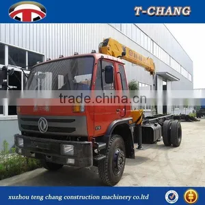Factory Sale SQ4SA3 Swing Mini Telescopic Boom Truck Mounted Lorry Crane for Sale thumbnail-1