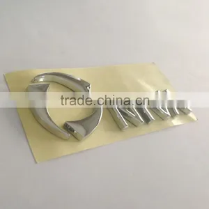 Custom High Quality 3d ABS Plastic Auto Grill Logo Badge Chrome Car Emblem thumbnail-6