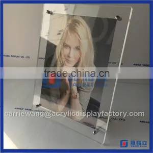 China Factory Hot Sale 8x10 Clear Acrylic Frames / Acrylic Maganetic Photo Frame thumbnail-2