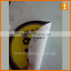 Widely Used Vinyl Stickers Advertising 3M Glass Sticker Customized Good Qualities thumbnail-1