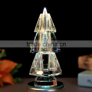 Hot Sale Beautiful Colorful Crystal Christmas Tree thumbnail-5