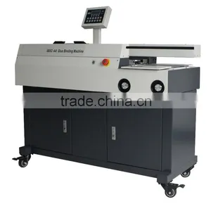 Electric A4 Three Roller With Side Gluing Perfect Binder thumbnail-1