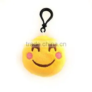 SUNYOU 6cm Mini Emoji Keychain Plush Toy Bag Accessory thumbnail-2