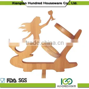 Christmas Single Whiskey Wine Bottle Holder thumbnail-1