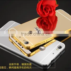 Aluminum Bumper With Mirror Phone Case Cover For Letv Le 1S thumbnail-2