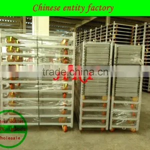 Farm Tool Cart Four Wheels Multilayer Flower Cars Sales in the Netherlands, Canada thumbnail-1