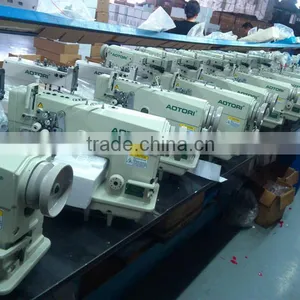 Heavy Duty Twin Needle Lockstitch Sewing Machine 872 875 thumbnail-2