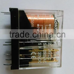 Kontron JQX-14F 2C DC24V Pcb Relay thumbnail-2