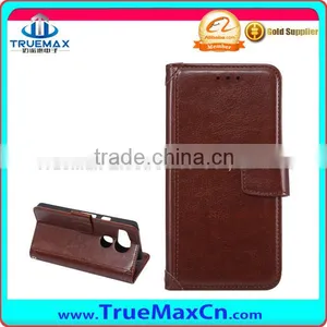 Open Right and Left Leather Phone Case With Holder for Google Nexus 5X Case Cover thumbnail-6