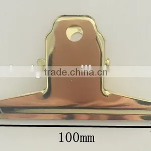 102mm Stainless Steal Letter Clamp Metal Paper Clip thumbnail-1