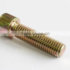 Yellow Zinc Hexagon Socket Cap Screws DIN912 thumbnail-5