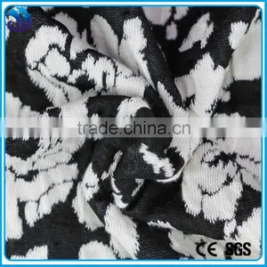 High Quality Solid Knit Cotton Polyester Spandex Stretch Fabric Wholesale for Garment thumbnail-3