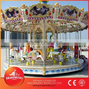 Joyful! Luxury Kids Park Rides Merry go Round Rides for Sale thumbnail-1