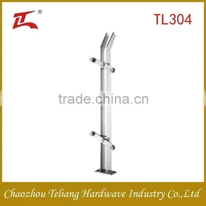 Balcony Glass Railing/deck Use Balustrade/top Mounted Glass Rail thumbnail-1