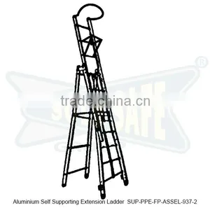 Aluminium Self Supporting Extension Ladder ( SUP-PPE-FP-ASSEL-937-2 ) thumbnail-1