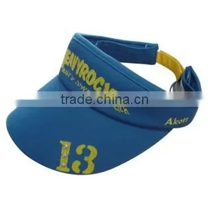 High Quality Custom Design Vintage Visor Cap thumbnail-1