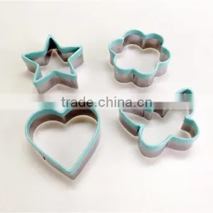 Snowflake Metal Cheap Cookie Cutters With Color Edge thumbnail-3