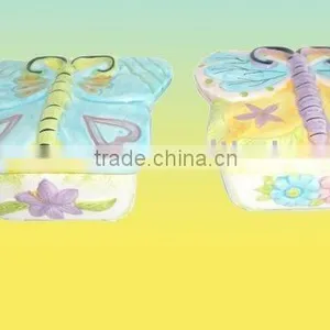 Ceramic Spring Butterfly Box thumbnail-1