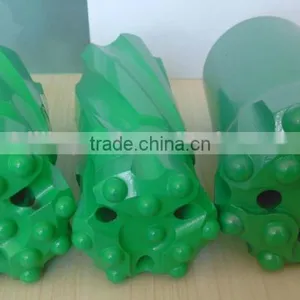 T38 Retrac 76mm 89mm Thread Drilling Button Bit With Spherical and Ballistic Buttons thumbnail-1
