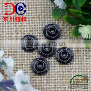 9mm Leather Rivet Studs Star Logo for Fashion Style Jacket Garment thumbnail-2